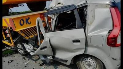 The Supreme Court’s observation that sudden and unannounced braking is negligence, particularly if it endangers others, could be read as a response to the high human toll. (Hindustan Times) The Supreme Court’s observation that sudden and unannounced braking is negligence, particularly if it endangers others, could be read as a response to the high human toll. (Hindustan Times)