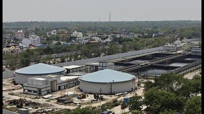 The plant is now equipped to maintain consistent treatment levels, provided the incoming waste is primarily domestic sewage as intended. (Deepak Gupta/HT Photo) The plant is now equipped to maintain consistent treatment levels, provided the incoming waste is primarily domestic sewage as intended. (Deepak Gupta/HT Photo)