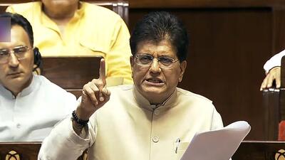 While acknowledging Donald Trump’s Wednesday post as reason for making a suo moto statement in Parliament, Piyush Goyal on Thursday reiterated the Trump administration’s April 2 executive order. (File/ANI) While acknowledging Donald Trump’s Wednesday post as reason for making a suo moto statement in Parliament, Piyush Goyal on Thursday reiterated the Trump administration’s April 2 executive order. (File/ANI)