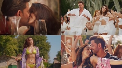 Hrithik Roshan and Kiara Advani in War 2