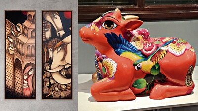 Some of the artworks at the two-day event, which aims to be an immersive showcase, for art lovers in the Capital. (Photos: HTCS) Some of the artworks at the two-day event, which aims to be an immersive showcase, for art lovers in the Capital. (Photos: HTCS)