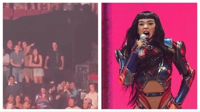 Former Canadian Prime Minister Justin Trudeau was spotted at Katy Perry's concert in Montreal on July 30. Former Canadian Prime Minister Justin Trudeau was spotted at Katy Perry's concert in Montreal on July 30.