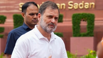 BJP MP Anurag Thakur said that making anti-India statements has become Rahul Gandhi's "mentality". (PTI) BJP MP Anurag Thakur said that making anti-India statements has become Rahul Gandhi's "mentality". (PTI)