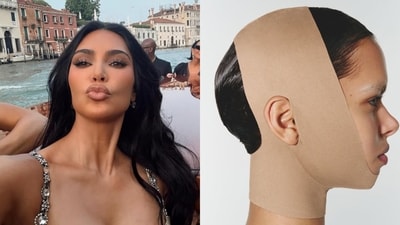 Kim Kardashian; Seamless Sculpt Face Wrap Kim Kardashian; Seamless Sculpt Face Wrap