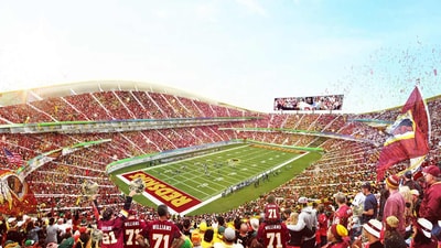 File photo of Washington Commanders Stadium File photo of Washington Commanders Stadium
