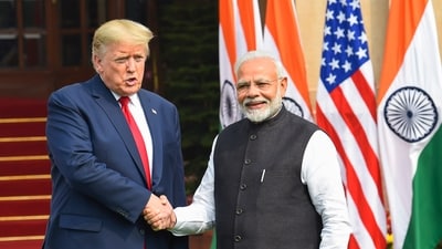 US President Donald Trump on Wednesday, July 30, announced the imposition of a 25 per cent tariff on all goods coming from India starting August 1 (PTI/File) US President Donald Trump on Wednesday, July 30, announced the imposition of a 25 per cent tariff on all goods coming from India starting August 1 (PTI/File)