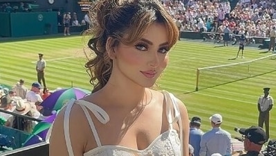 Urvashi Rautela attended the Wimbledon championship earlier this month. Urvashi Rautela attended the Wimbledon championship earlier this month.