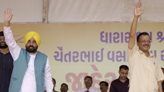 Aam Aadmi Party (AAP) National Convenor Arvind Kejriwal and Punjab Chief Minister Bhagwant Mann will inaugurate the programme. (X/@AamAadmiParty File Photo)