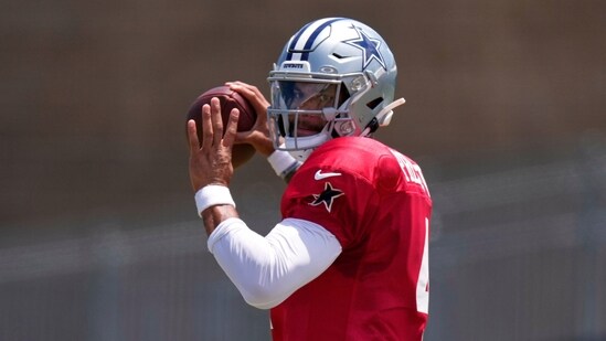 File photo of Dallas Cowboys quarterback Dak Prescott (AP)