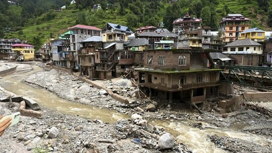 The highest number of road blockages was reported in Mandi district with 193 routes shut, followed by Kullu and Chamba. (PTI File)