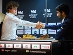 Magnus Carlsen had a sneaky remark for D Gukesh on Instagram. Magnus Carlsen had a sneaky remark for D Gukesh on Instagram.