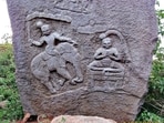 A 10th-century stone depicts a warrior who sacrificed his life to a goddess to ensure victory for his people. Early hero stones typically pay tribute to people who died protecting cattle, or communal land. Some memorialise fallen soldiers, or those who died fighting off wild animals or protecting others from them. A 10th-century stone depicts a warrior who sacrificed his life to a goddess to ensure victory for his people. Early hero stones typically pay tribute to people who died protecting cattle, or communal land. Some memorialise fallen soldiers, or those who died fighting off wild animals or protecting others from them.
