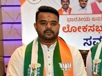 File photo of former MP Prajwal Revanna.