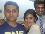 Mohit Suri, Alia Bhatt, Aneet Padda, Ahaan Panday Mohit Suri, Alia Bhatt, Aneet Padda, Ahaan Panday