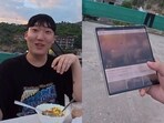 A tourist from South Korea arrived in India carrying masks after coming across images depicting heavy dust and pollution during an online search. A tourist from South Korea arrived in India carrying masks after coming across images depicting heavy dust and pollution during an online search.