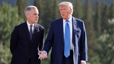 File photo of Canadian Prime Minister Mark Carney and US President Donald Trump. (AFP) File photo of Canadian Prime Minister Mark Carney and US President Donald Trump. (AFP)