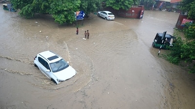 July ended with 259.3 mm of rainfall, which was 24% above the monthly average of 209.7 mm. This was after above-normal rainfall in May and June. (Parveen Kumar/Hindustan Times) July ended with 259.3 mm of rainfall, which was 24% above the monthly average of 209.7 mm. This was after above-normal rainfall in May and June. (Parveen Kumar/Hindustan Times)