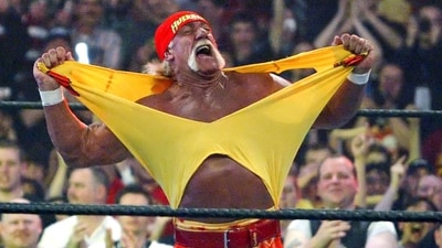 Hulk Hogan was the main draw for the first WrestleMania in 1985 and was a WWE fixture for years (AP) Hulk Hogan was the main draw for the first WrestleMania in 1985 and was a WWE fixture for years (AP)