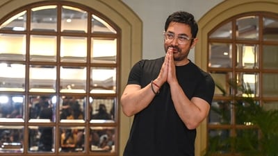 Aamir Khan's new film model aims to adapt to post-pandemic audience behaviour by making films more accessible and affordable. (AFP) Aamir Khan's new film model aims to adapt to post-pandemic audience behaviour by making films more accessible and affordable. (AFP)
