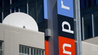 (FILES) The headquarters for National Public Radio, or NPR, are seen in Washington, DC, (AFP) (FILES) The headquarters for National Public Radio, or NPR, are seen in Washington, DC, (AFP)