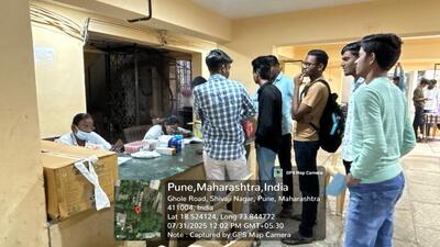 PMC officials said that the civic Insect Control department sprayed insecticides around the hostel campus. Out of the 58 hostel inmates, five students with symptoms such as fever and body ache were screened for dengue, which tested negative. (HT PHOTO) PMC officials said that the civic Insect Control department sprayed insecticides around the hostel campus. Out of the 58 hostel inmates, five students with symptoms such as fever and body ache were screened for dengue, which tested negative. (HT PHOTO)