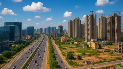 Gurugram real estate: SPR is emerging as a key investment destination in Gurugram and is poised to become the next Cyber City. (Representational photo/ AI-generated image) (AI-generated image) Gurugram real estate: SPR is emerging as a key investment destination in Gurugram and is poised to become the next Cyber City. (Representational photo/ AI-generated image) (AI-generated image)