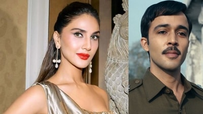 Actor Vaani Kapoor and (right) a still from OTT series Black Warrant (Photo: Instagram) Actor Vaani Kapoor and (right) a still from OTT series Black Warrant (Photo: Instagram)
