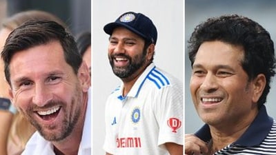 Imagine having Lionel Messi, Rohit Sharma and Sachin Tendulkar in the same ground at the same time. (AFP Images) Imagine having Lionel Messi, Rohit Sharma and Sachin Tendulkar in the same ground at the same time. (AFP Images)