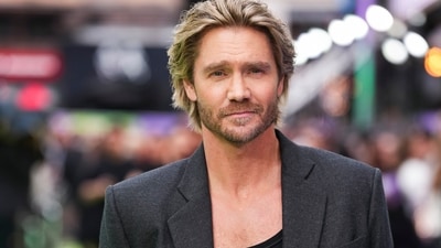 Chad Michael Murray looked stunning in all black. He reprises the role of young Anna's love interest, Jake. (Scott A Garfitt/AP) Chad Michael Murray looked stunning in all black. He reprises the role of young Anna's love interest, Jake. (Scott A Garfitt/AP)
