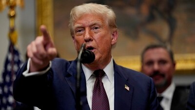 Trump announced on Thursday new tariffs of up to 41% on goods imported from dozens of countries. (REUTERS)