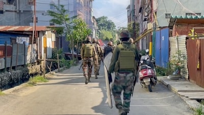 Security forces also recovered two firearms, including an AK rifle with a magazine. (Representational Image )