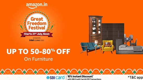 Outdoor furniture picks at up to 80% off on Amazon Great Freedom Festival 2025