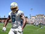 Los Angeles Chargers linebacker Denzel Perryman (6) was arrested on Friday. Los Angeles Chargers linebacker Denzel Perryman (6) was arrested on Friday.