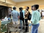PMC officials said that the civic Insect Control department sprayed insecticides around the hostel campus. Out of the 58 hostel inmates, five students with symptoms such as fever and body ache were screened for dengue, which tested negative. (HT PHOTO)