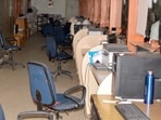 The strike ended at 3 pm following the company’s assurance, and the sewa kendras reopened for two hours from 3 pm to 5 pm. (Manish/HT) The strike ended at 3 pm following the company’s assurance, and the sewa kendras reopened for two hours from 3 pm to 5 pm. (Manish/HT)