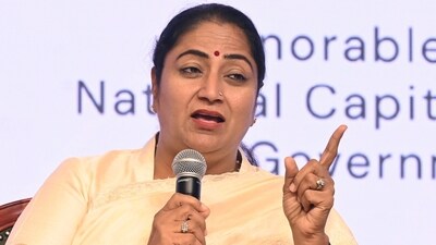Speaking to the media on Saturday, August 2, 2025, Delhi Chief Minister Rekha Gupta said that the state government will table the education bill to regulate fee hike by private schools, in the Monsoon session of Assembly beginning from August 4. (File/Sonu Mehta/Hindustan Times)
