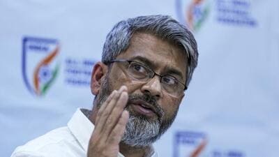 All India Football Federation (AIFF) President Kalyan Chaubey. (PTI) All India Football Federation (AIFF) President Kalyan Chaubey. (PTI)