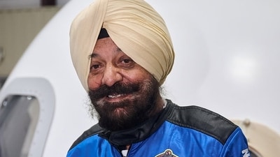 Arvinder "Arvi" Singh Bahal, a real estate investor born in Uttar Pradesh's Agra. (Facebook/Blue Origin) Arvinder "Arvi" Singh Bahal, a real estate investor born in Uttar Pradesh's Agra. (Facebook/Blue Origin)
