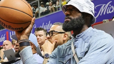 LeBron James’s agent Rich Paul released a cryptic statement calling out the player’s desire to be in a championship-ready team. (Getty Images via AFP) LeBron James’s agent Rich Paul released a cryptic statement calling out the player’s desire to be in a championship-ready team. (Getty Images via AFP)