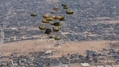 This marked the first joint operation conducted with three European countries. (Reuters)