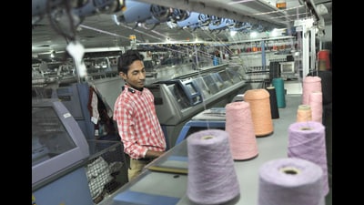 Industries in Punjab export yarn, textiles, hand tools, agri and tractor parts to the US, among other products. (HT file photo) Industries in Punjab export yarn, textiles, hand tools, agri and tractor parts to the US, among other products. (HT file photo)