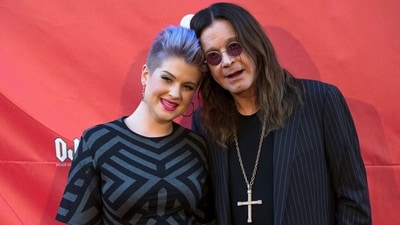 Kelly Osbourne paid tribute to her dad, Ozzy Osbourne, on Instagram. (REUTERS)