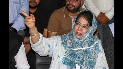 PDP chief Mehbooba Mufti (PTI) PDP chief Mehbooba Mufti (PTI)