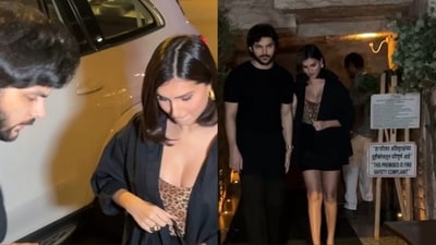 Tara Sutaria and Veer Pahariya are rumoured to be dating for quite some time now. Tara Sutaria and Veer Pahariya are rumoured to be dating for quite some time now.