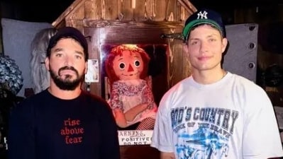Comedian Matt Rife becomes legal guardian of haunted artifacts, including the Annabelle doll, in Warren home and Occult Museum. Comedian Matt Rife becomes legal guardian of haunted artifacts, including the Annabelle doll, in Warren home and Occult Museum.