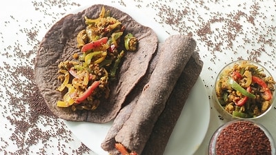 Swap wheat flour for ragi flour to make rotis and parathas, and increase fibre intake. (PC: adobe stock) Swap wheat flour for ragi flour to make rotis and parathas, and increase fibre intake. (PC: adobe stock)