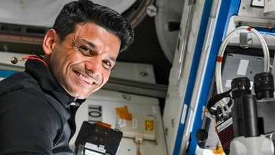 Axiom 4 set off on its space journey from the Kennedy Space Centre in Florida on June 25 and returned to Earth on July 15. (Axiom Space) Axiom 4 set off on its space journey from the Kennedy Space Centre in Florida on June 25 and returned to Earth on July 15. (Axiom Space)