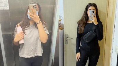 Sukhmani Bedi's daily intake includes iced coffee, egg whites, chicken, and yogurt, totaling 130-150 grams of protein and 1200-1500 calories. Pics: Instagram/sukhmani_bedi Sukhmani Bedi's daily intake includes iced coffee, egg whites, chicken, and yogurt, totaling 130-150 grams of protein and 1200-1500 calories. Pics: Instagram/sukhmani_bedi