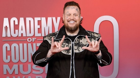 Jelly Roll opens up about training for WWE SummerSlam 2025. (Getty Images via AFP)