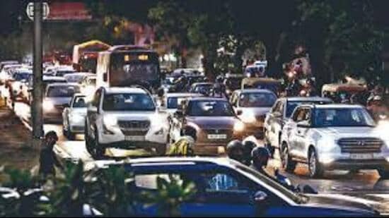 While the government allowed automobile companies to produce vehicles in large numbers, it failed to plan for parking infrastructure. (HT File)